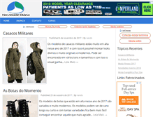 Tablet Screenshot of moda.novidadediaria.com.br