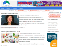 Tablet Screenshot of novidadediaria.com.br